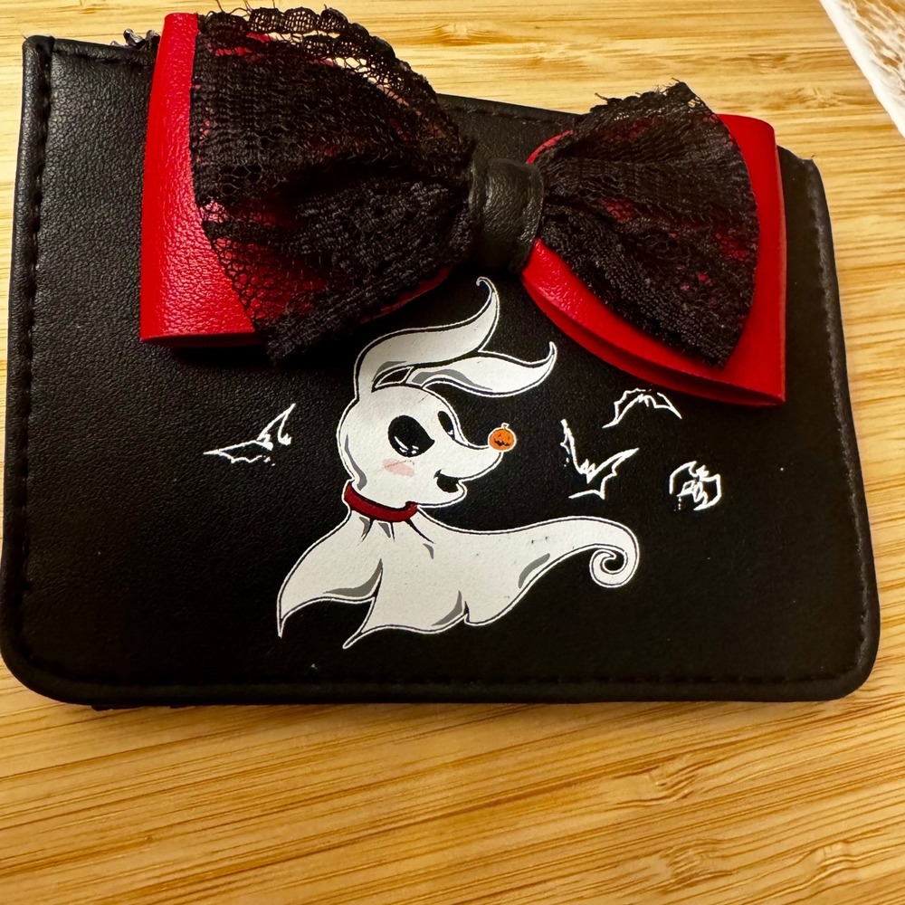 Loungefly Zero Mini Backpack Wallet Set Nightmare… - image 5